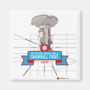 Aimant à neige blanche