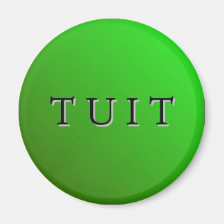 Aimant à nuance ronde verte