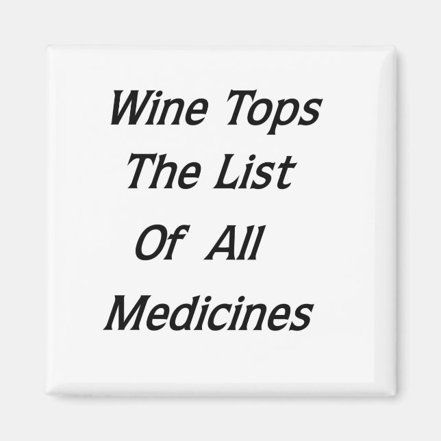 AIMANT A PROPOS DU VIN (Devant)