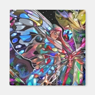 Aimant A travers les ailes d'un papillon !