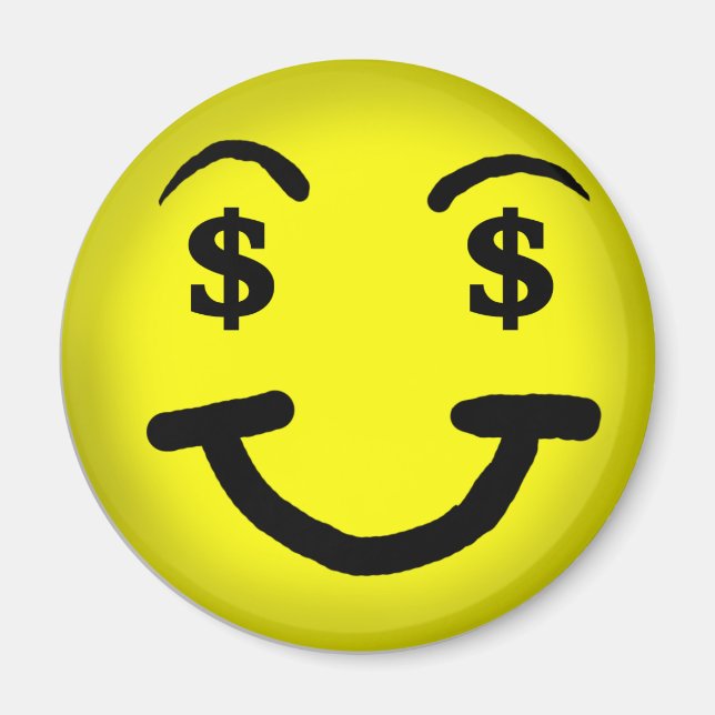 Aimant à visage avide (Devant)