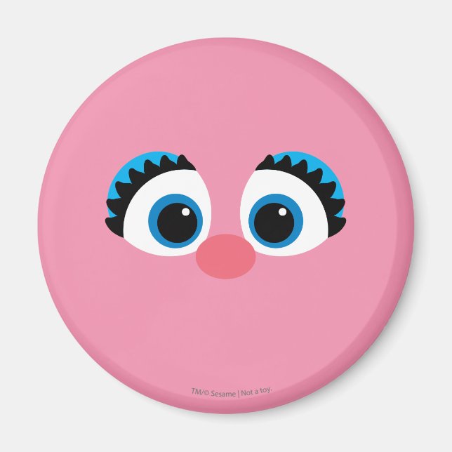 Aimant Abby Cadabby Big Face (Devant)