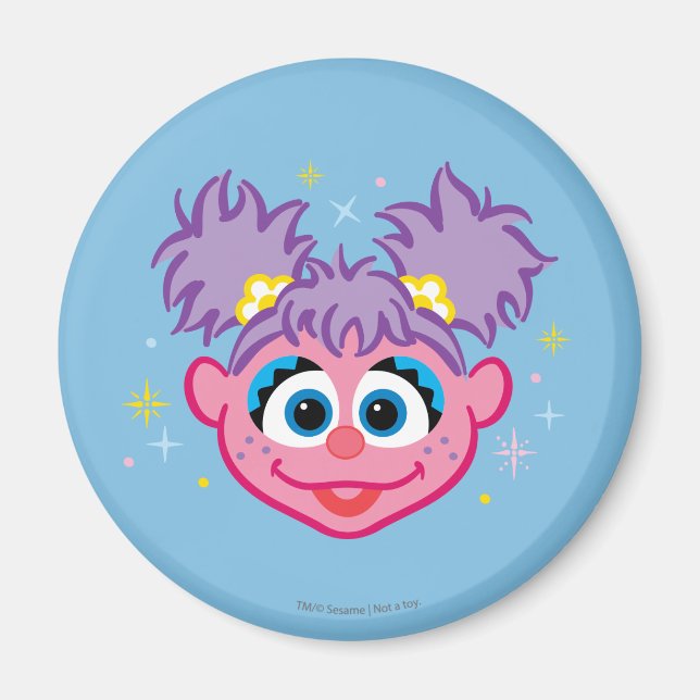 Aimant Abby Smiling Face (Devant)