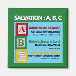 Aimant ABC du salut