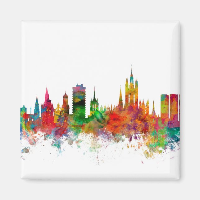 Aimant Aberdeen Scotland Skyline (Devant)