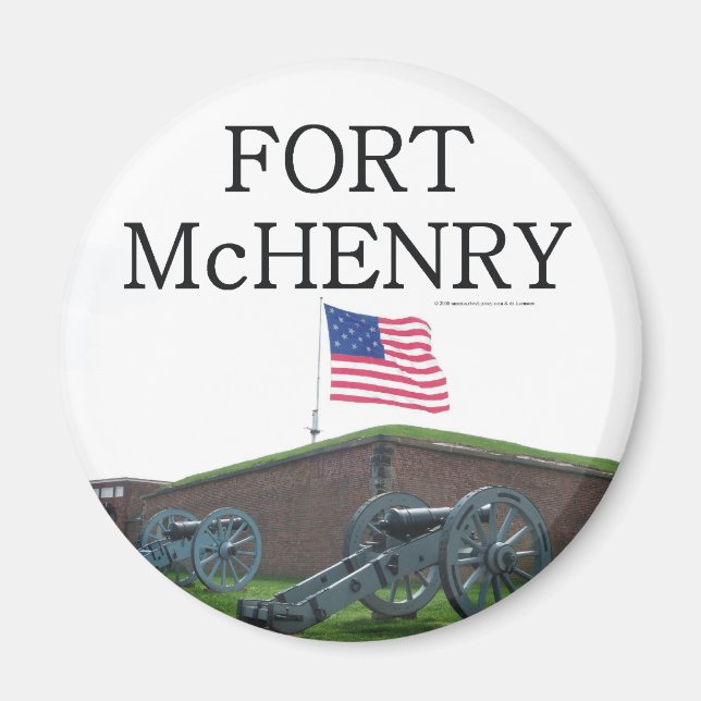 Aimant ABH Fort McHenry (Devant)