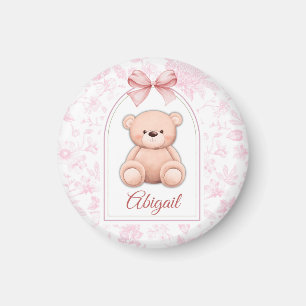 Aimant Abigail Conception personnalisée d'ours en peluc