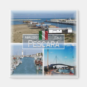 Aimant ABR008 PESCARA, Abruzzes, Italie, Frigo
