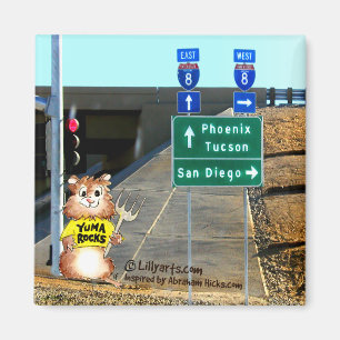 Aimant Abrahamster dans l'aimant bifurquant de pensées d