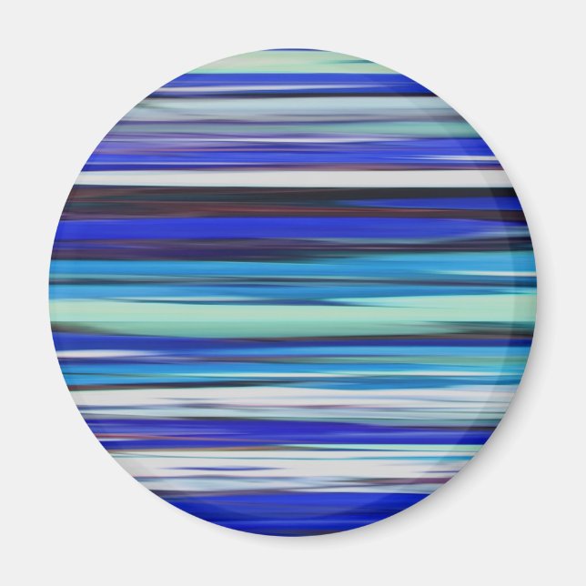 Aimant Abstract #2: Blue blur (Devant)