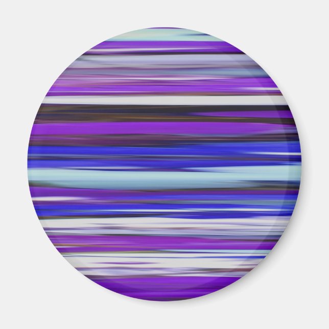 Aimant Abstrait #2 : Flou ultraviolet (Devant)