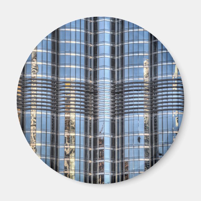 Aimant Abstrait Burj Khalifa (Devant)