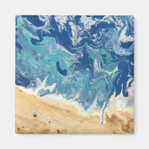 Aimant Abstrait de plage
