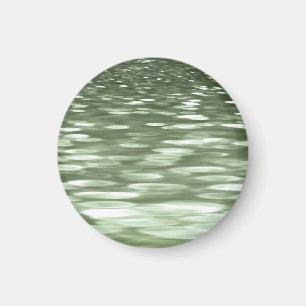 Aimant Abstrait n° 3 : Flou vert olive