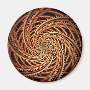 Aimant Abstrait - Spirale - Montagnes russes mentales