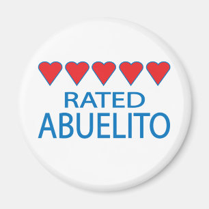 Aimant Abuelito, cinq coeurs