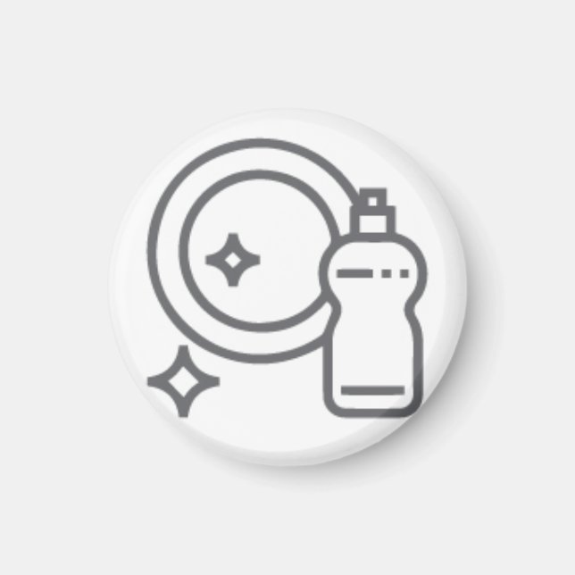 Aimant Abwash Button d'activité (Devant)