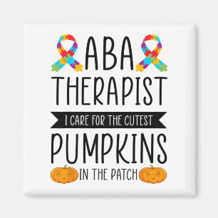 Aimant Aby Thérapiste Halloween Costume Citrouille Compor