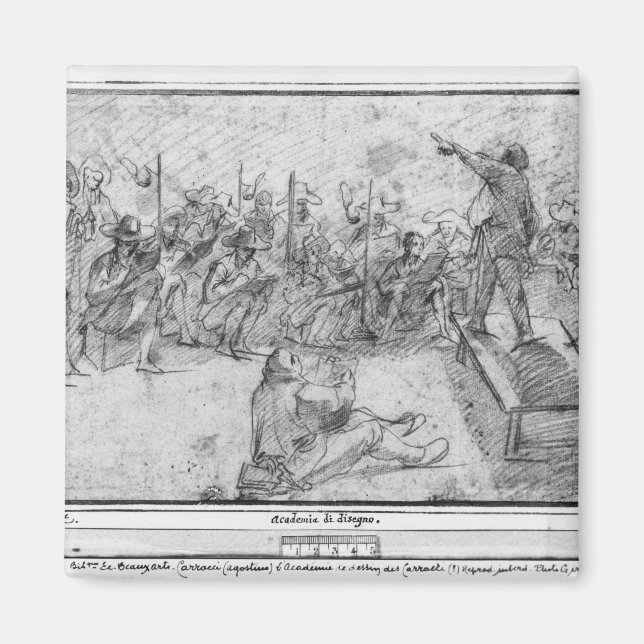 Aimant Académie de dessin (Devant)