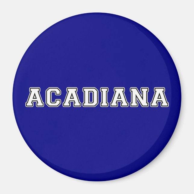 Aimant Acadiana (Devant)