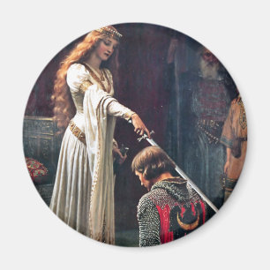 Aimant Accolade par Edmund Blair Leighton