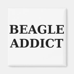 Aimant accro beagle