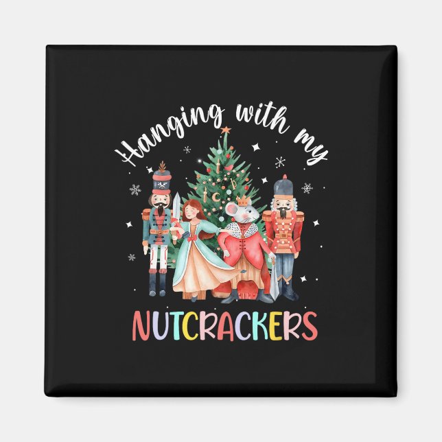 Aimant Accrocher avec mon équipe de crackers cracheurs Ba (Devant)