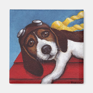 Aimant Accrochez-Vous À L'Ace De Vol En Formation