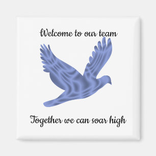 Aimant Accueil de l'équipe de nouvel embauche du Fiançail