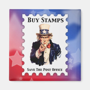 Aimant Acheter des timbres Enregistrer la poste