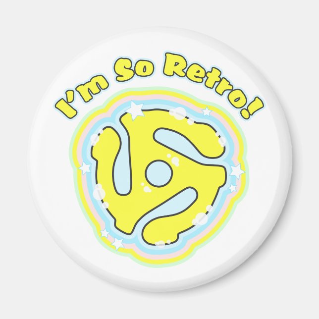 Aimant Adaptateur 45 tr/min Rétro (Devant)