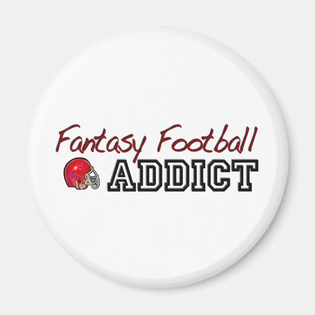 Aimant Addict au football d'Imaginaire (Devant)