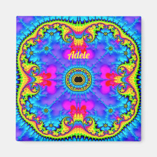 Aimant ADELE ~ ADELE 3D Fractage design Fluoro Shades Mag