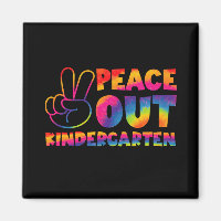 Adieu maternelle Tie Dye Dernier jour d'école