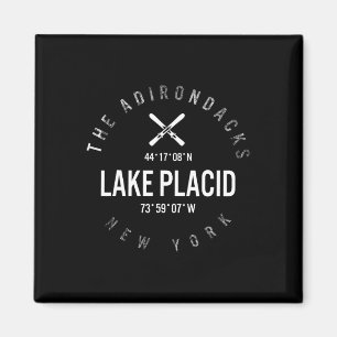 Aimant Adirondacks Lake Placid New York Ski Snowbo
