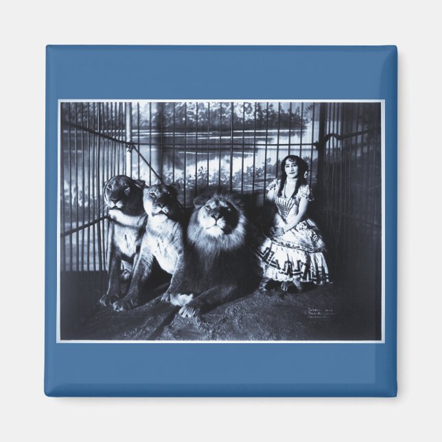 Aimant Adjie et les Lions 1899 (Devant)