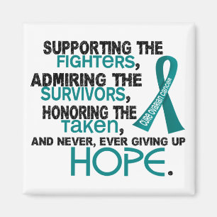 Aimant Admirer de soutien honorant le Cancer 3,2 ovarien