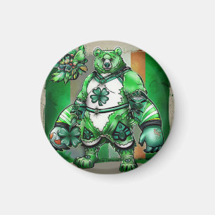 Aimant Adoptez l'esprit de l'Irlande à la Saint-Patrick