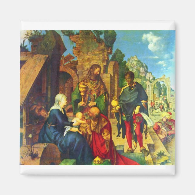 Aimant Adoration de la Magi - Albrecht Durer - c1504 (Devant)