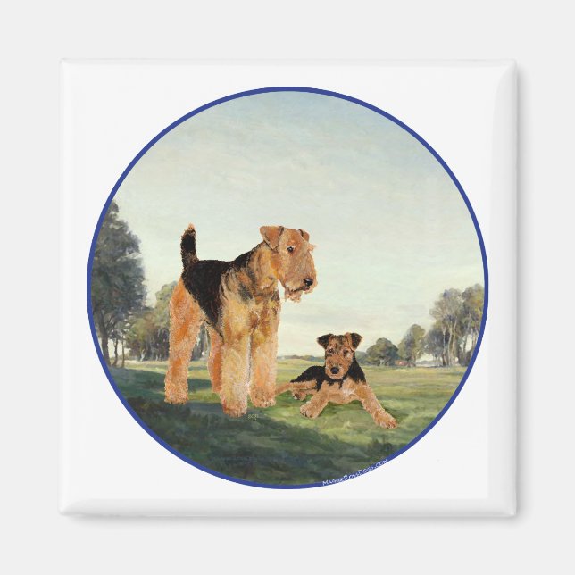 Aimant Adult et pup (Devant)