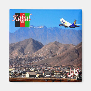 Aimant AF - Afghanistan - Aéroport de Kaboul