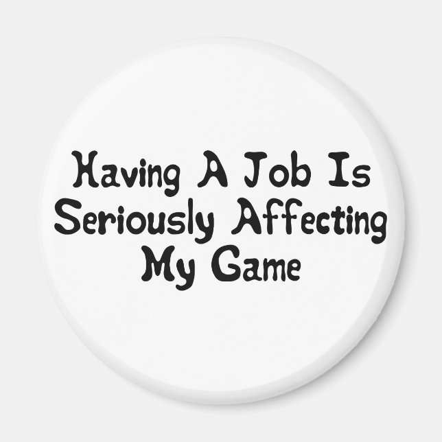 Aimant Affecter mon jeu (Devant)