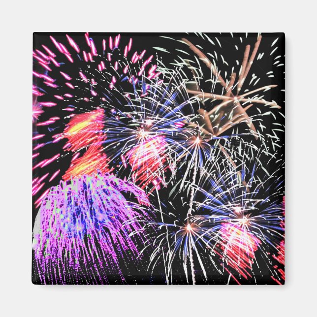 Aimant Affichage Fireworks (Devant)