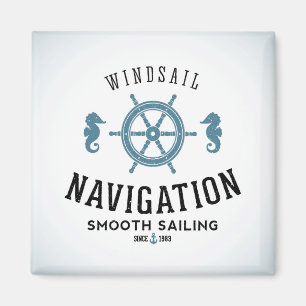 Aimant Affiche de navigation de Windsail