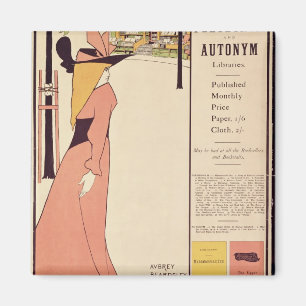 Aimant Affiche de publicité pour 'le Book jaune