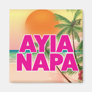 Aimant Affiche de vacances Ayia Napa