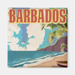 Aimant Affiche de voyage à la Barbade