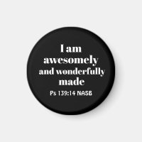 Affirmation biblique positive simple Christian Bla