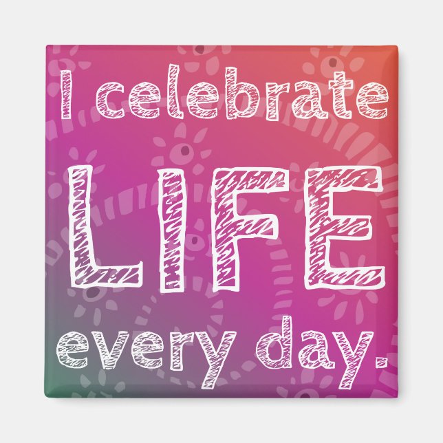 Aimant Affirmation Positive Pour Un Corps Parfait Vie Sai (Devant)