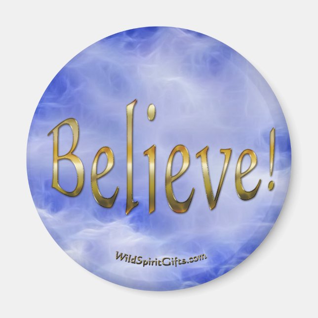 Aimant Affirmation positive & Regroupement de la foi Magn (Devant)